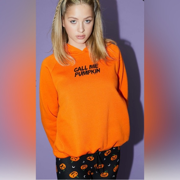 Ardene Halloween Pumpkin Leggings/Womens-Juniors/ Costume/ NWT - Picture 3 of 6